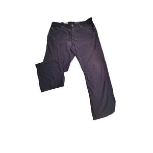 AG Adriano Goldschmied The Hero Black‎ Straight Leg Corduroy Size 36 Pants